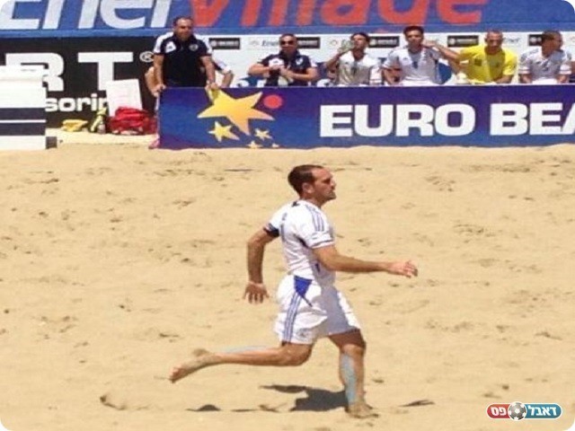 נפגע כבר בדקה ה- 2 צחי אילוז  היום נגד ההונגרים.